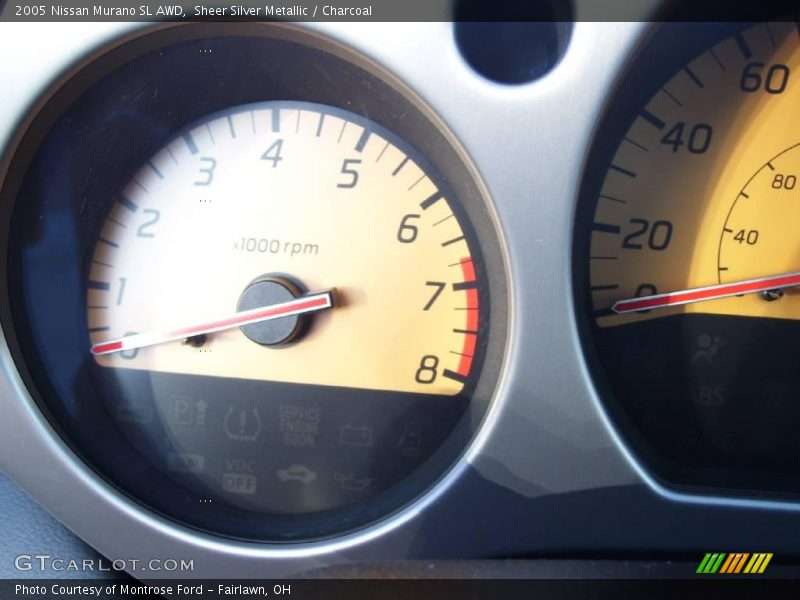 Sheer Silver Metallic / Charcoal 2005 Nissan Murano SL AWD