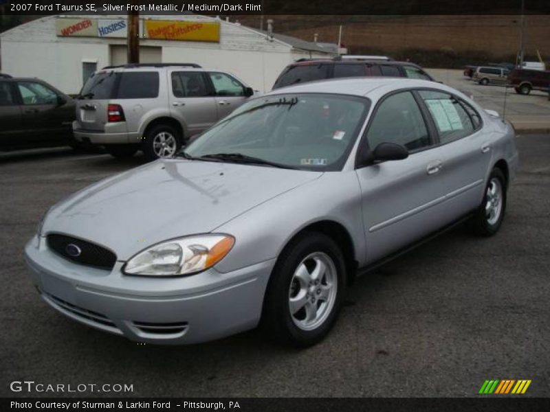 Silver Frost Metallic / Medium/Dark Flint 2007 Ford Taurus SE