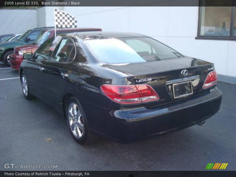 Black Diamond / Black 2006 Lexus ES 330
