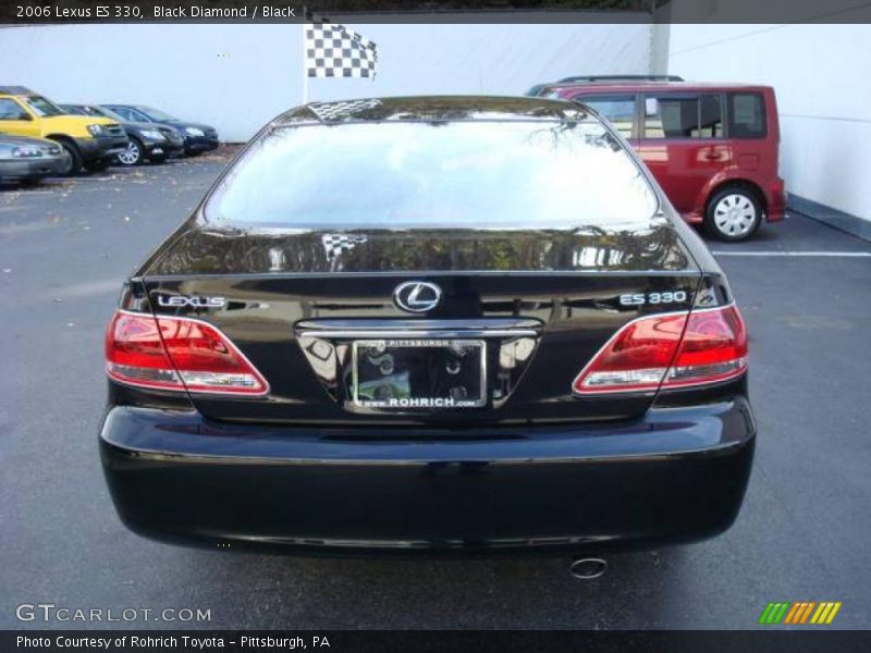 Black Diamond / Black 2006 Lexus ES 330