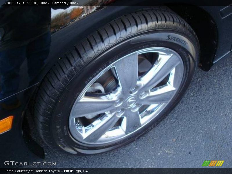 Black Diamond / Black 2006 Lexus ES 330