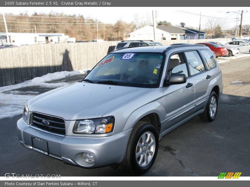 Crystal Gray Metallic / Gray 2005 Subaru Forester 2.5 XS