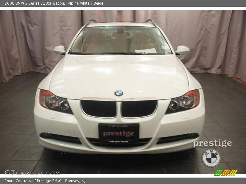 Alpine White / Beige 2008 BMW 3 Series 328xi Wagon