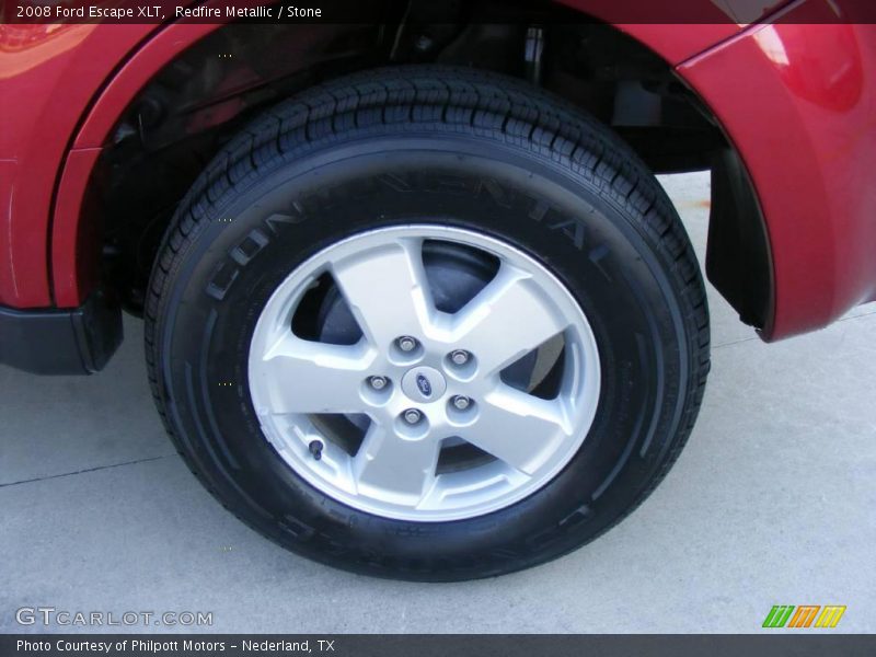 Redfire Metallic / Stone 2008 Ford Escape XLT