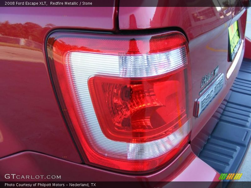 Redfire Metallic / Stone 2008 Ford Escape XLT