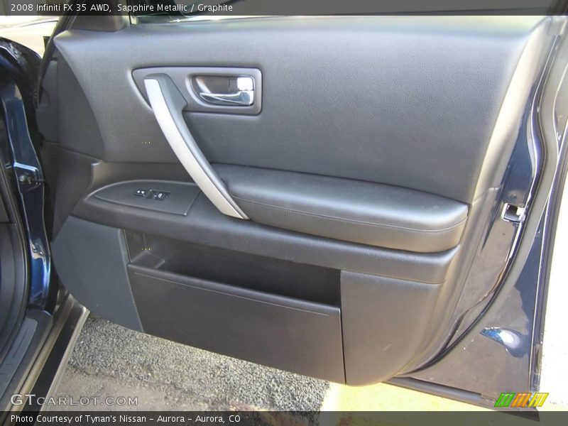 Sapphire Metallic / Graphite 2008 Infiniti FX 35 AWD