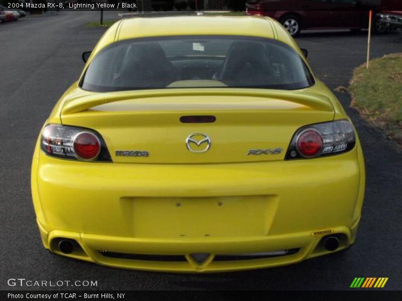 Lightning Yellow / Black 2004 Mazda RX-8