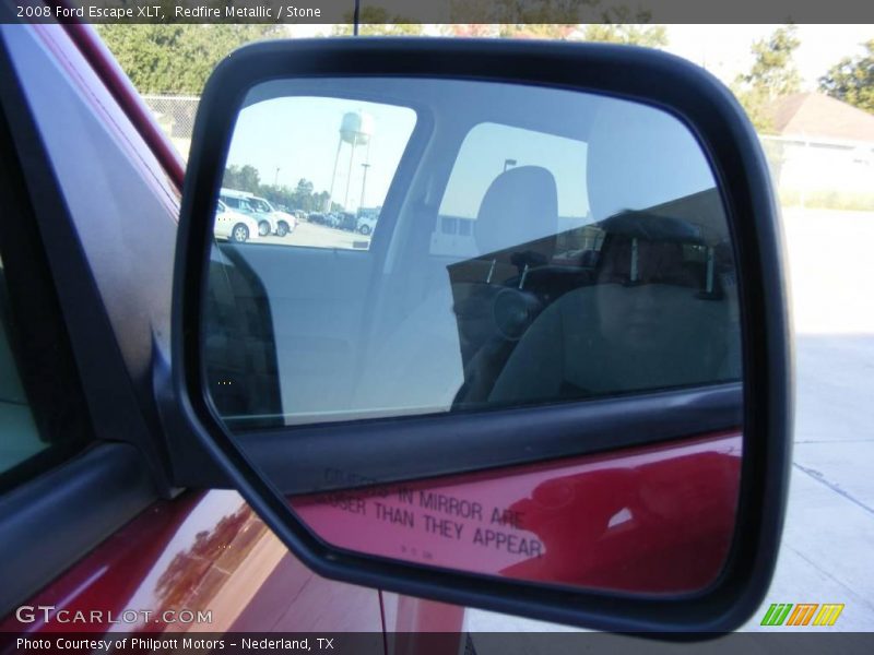 Redfire Metallic / Stone 2008 Ford Escape XLT
