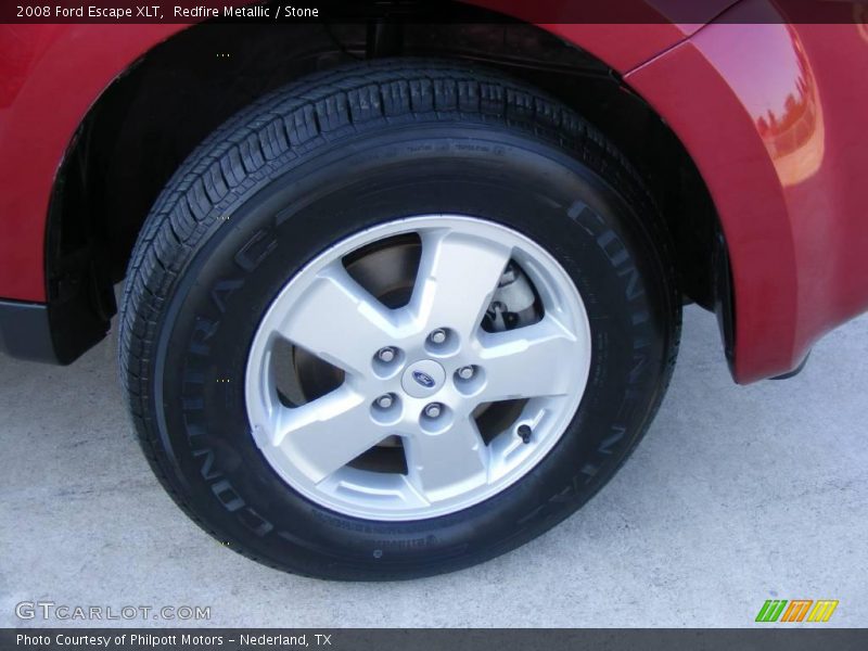 Redfire Metallic / Stone 2008 Ford Escape XLT