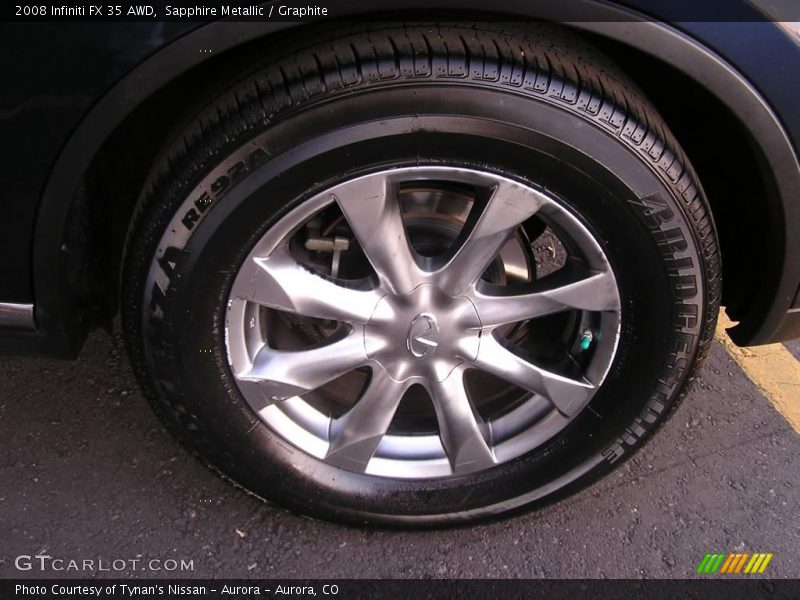 Sapphire Metallic / Graphite 2008 Infiniti FX 35 AWD