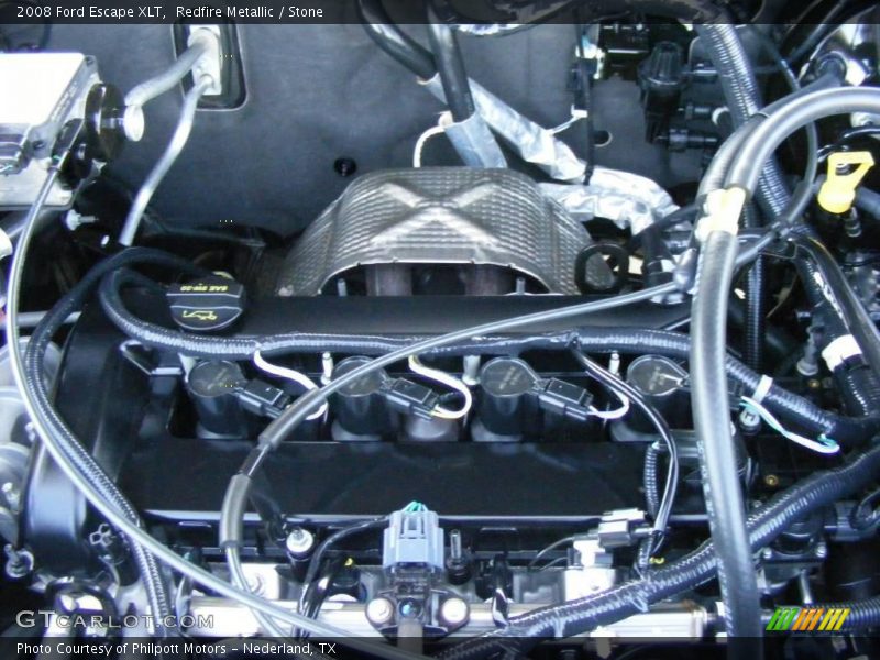 Redfire Metallic / Stone 2008 Ford Escape XLT