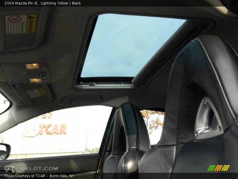 Lightning Yellow / Black 2004 Mazda RX-8