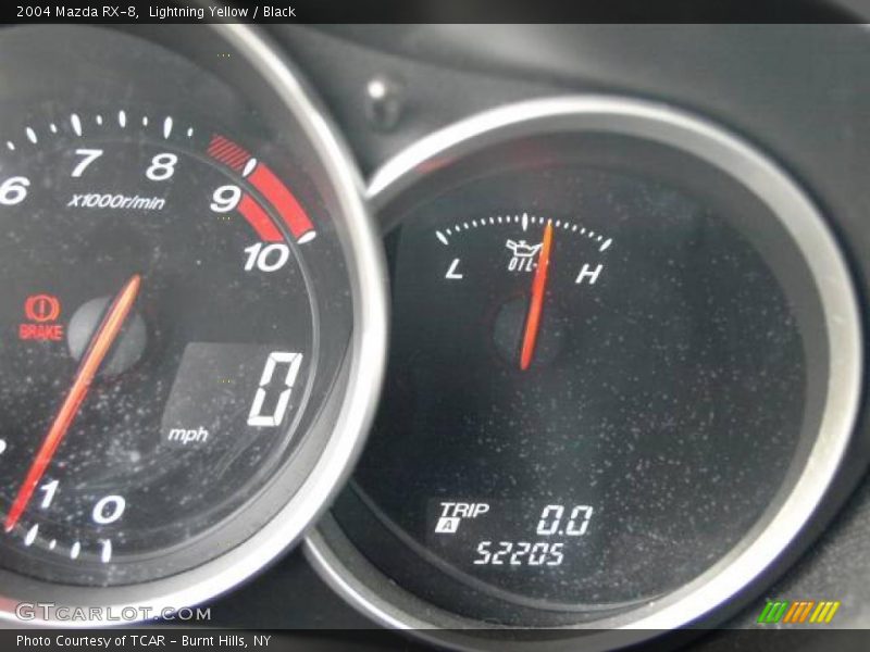 Lightning Yellow / Black 2004 Mazda RX-8