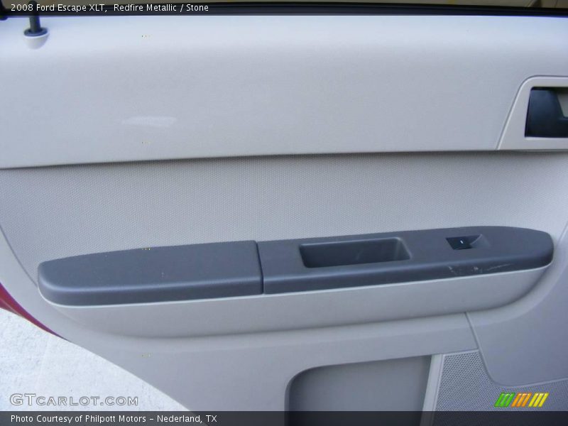 Redfire Metallic / Stone 2008 Ford Escape XLT