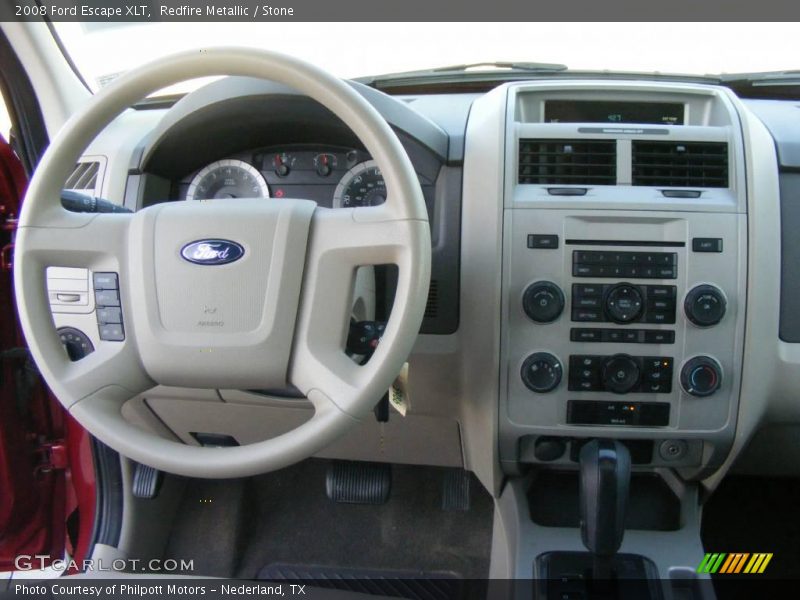 Redfire Metallic / Stone 2008 Ford Escape XLT