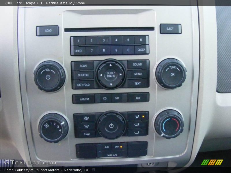 Redfire Metallic / Stone 2008 Ford Escape XLT