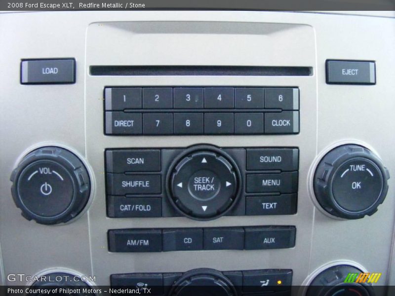 Redfire Metallic / Stone 2008 Ford Escape XLT