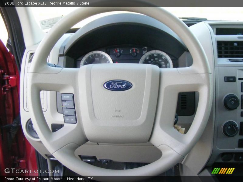 Redfire Metallic / Stone 2008 Ford Escape XLT
