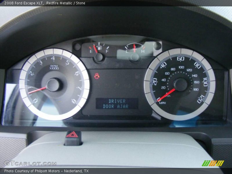 Redfire Metallic / Stone 2008 Ford Escape XLT