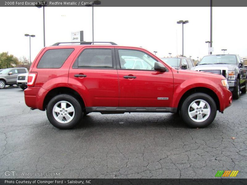 Redfire Metallic / Camel 2008 Ford Escape XLT