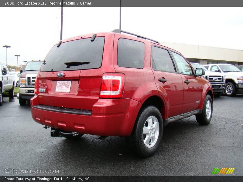 Redfire Metallic / Camel 2008 Ford Escape XLT