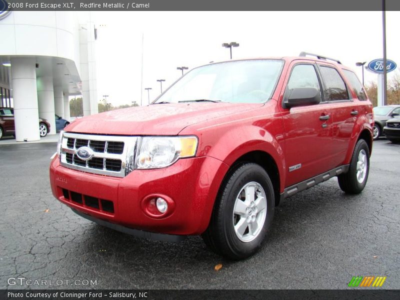 Redfire Metallic / Camel 2008 Ford Escape XLT
