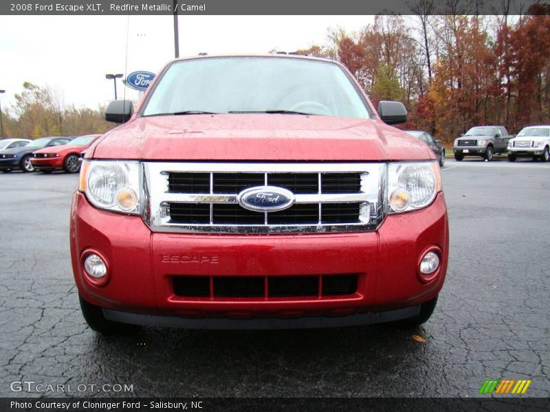 Redfire Metallic / Camel 2008 Ford Escape XLT