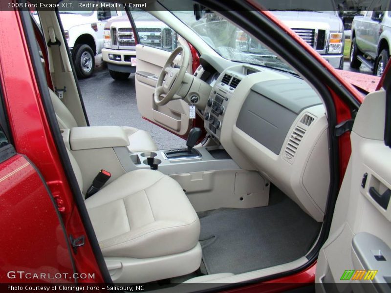 Redfire Metallic / Camel 2008 Ford Escape XLT