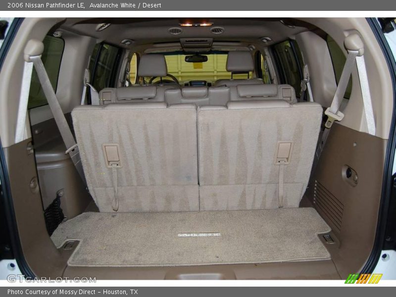 Avalanche White / Desert 2006 Nissan Pathfinder LE