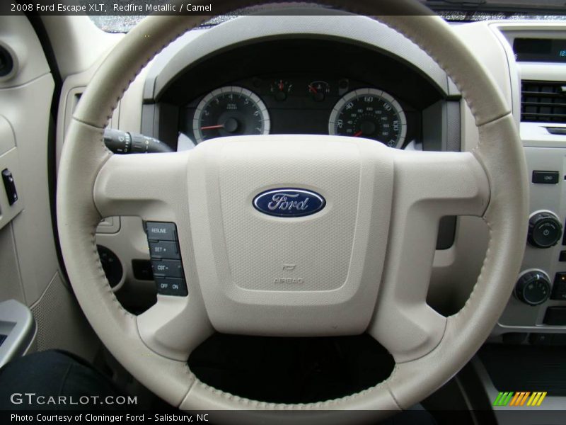 Redfire Metallic / Camel 2008 Ford Escape XLT