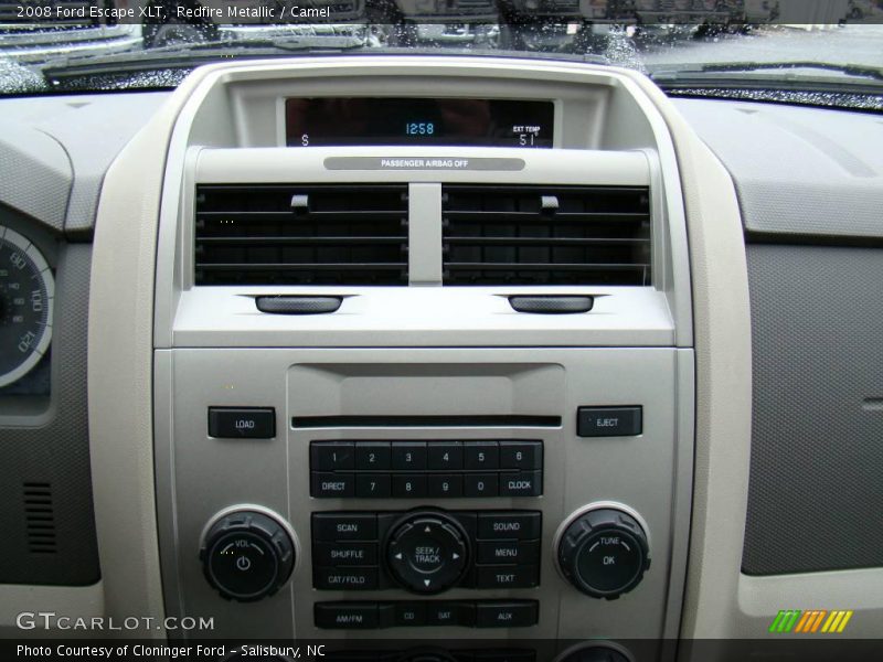 Redfire Metallic / Camel 2008 Ford Escape XLT