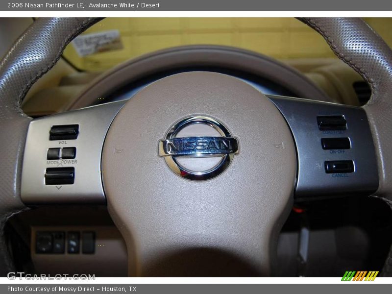 Avalanche White / Desert 2006 Nissan Pathfinder LE