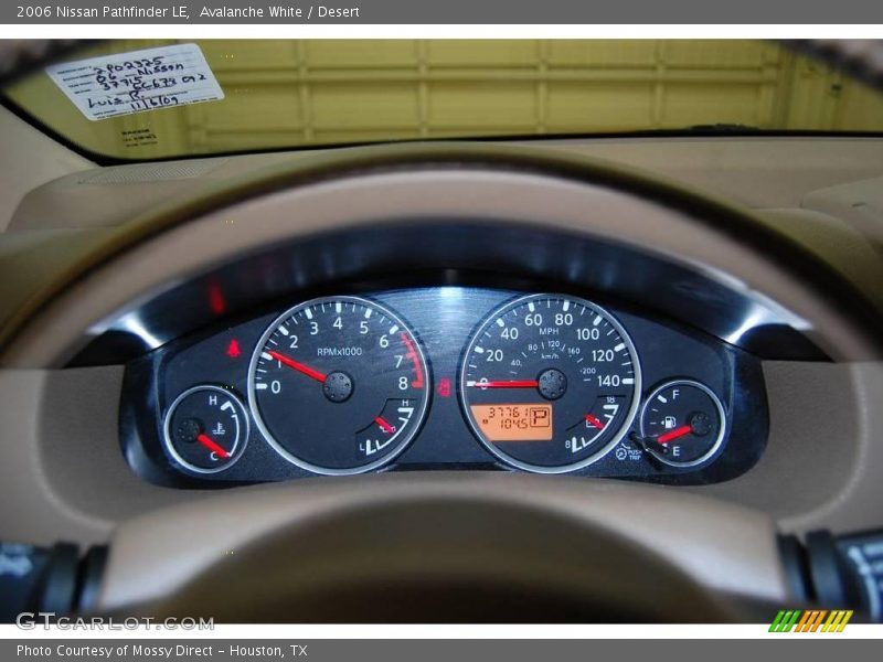 Avalanche White / Desert 2006 Nissan Pathfinder LE