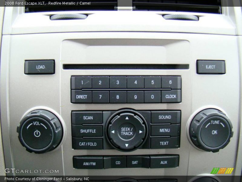 Redfire Metallic / Camel 2008 Ford Escape XLT