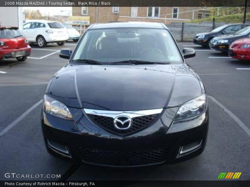 Black Mica / Black 2008 Mazda MAZDA3 i Touring Sedan