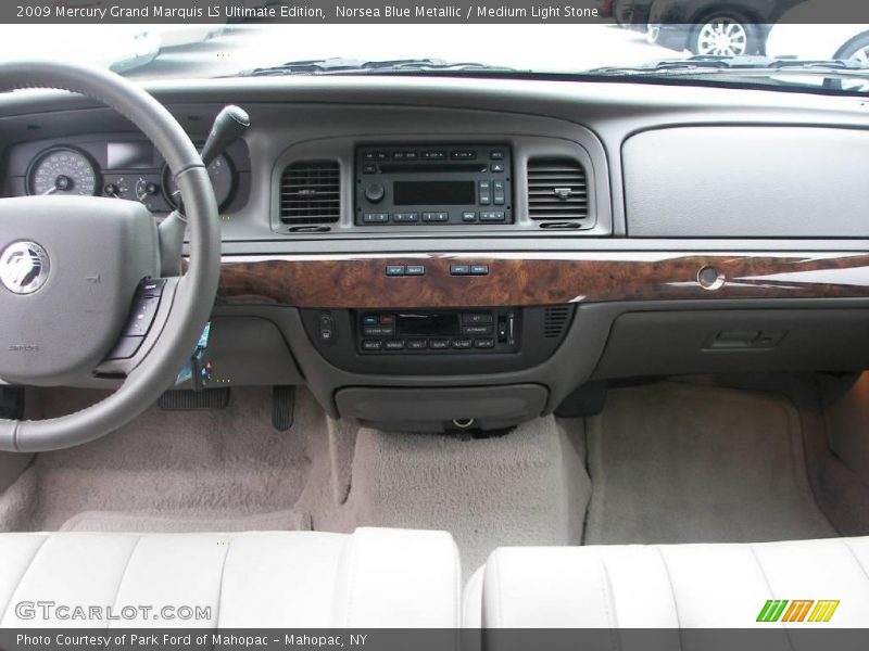Norsea Blue Metallic / Medium Light Stone 2009 Mercury Grand Marquis LS Ultimate Edition