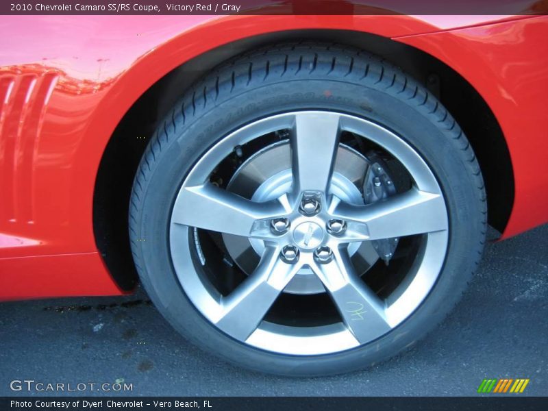 Victory Red / Gray 2010 Chevrolet Camaro SS/RS Coupe