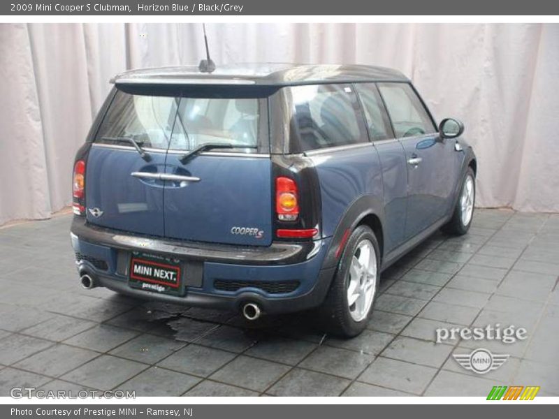 Horizon Blue / Black/Grey 2009 Mini Cooper S Clubman