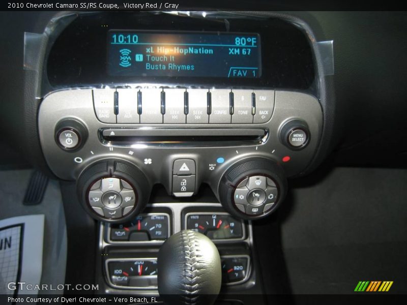Victory Red / Gray 2010 Chevrolet Camaro SS/RS Coupe