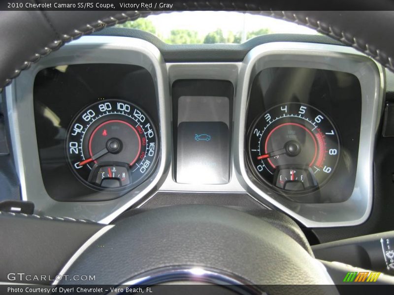 Victory Red / Gray 2010 Chevrolet Camaro SS/RS Coupe