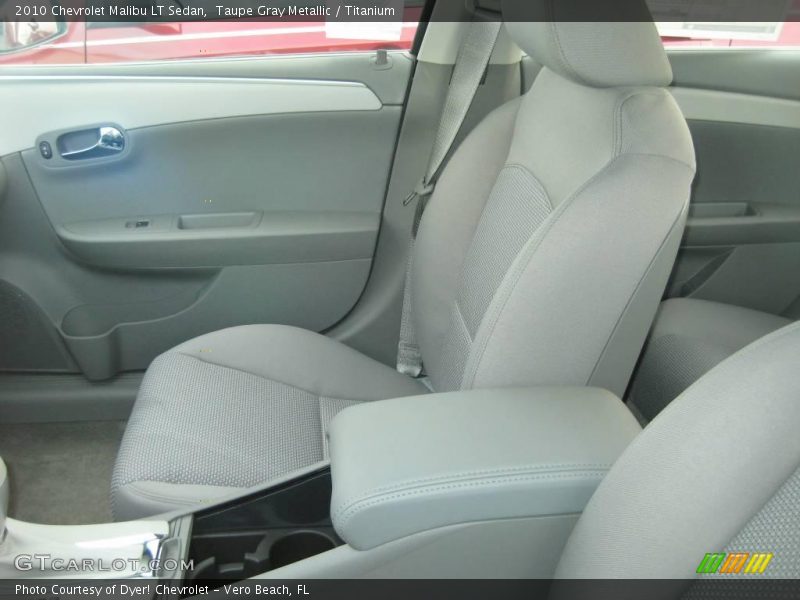 Taupe Gray Metallic / Titanium 2010 Chevrolet Malibu LT Sedan