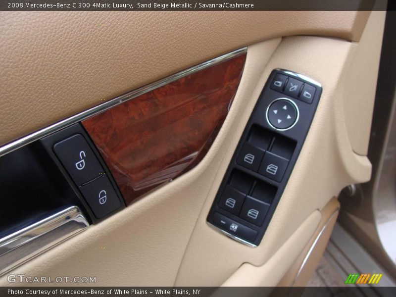 Sand Beige Metallic / Savanna/Cashmere 2008 Mercedes-Benz C 300 4Matic Luxury