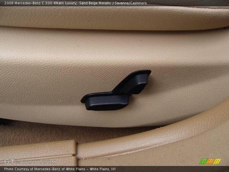 Sand Beige Metallic / Savanna/Cashmere 2008 Mercedes-Benz C 300 4Matic Luxury