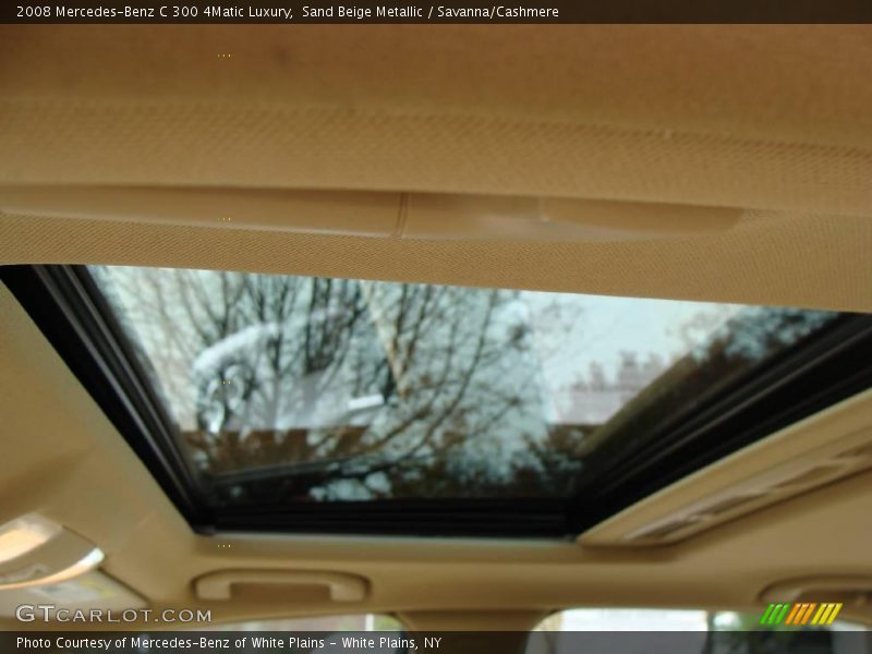 Sand Beige Metallic / Savanna/Cashmere 2008 Mercedes-Benz C 300 4Matic Luxury