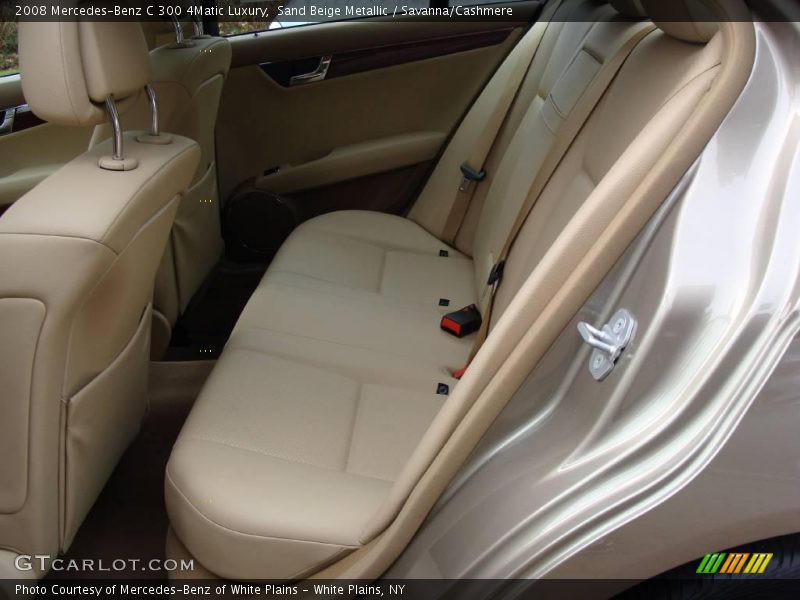 Sand Beige Metallic / Savanna/Cashmere 2008 Mercedes-Benz C 300 4Matic Luxury