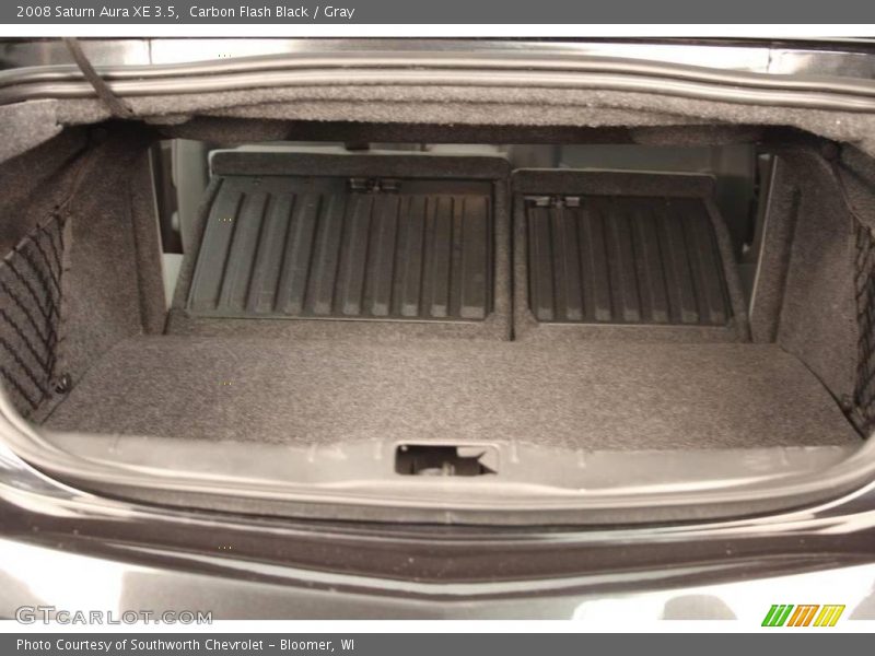 Carbon Flash Black / Gray 2008 Saturn Aura XE 3.5
