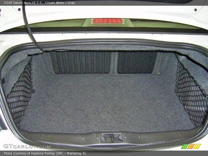 Cream White / Gray 2008 Saturn Aura XE 3.5