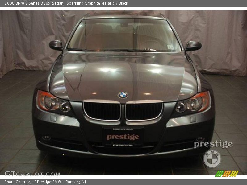 Sparkling Graphite Metallic / Black 2008 BMW 3 Series 328xi Sedan