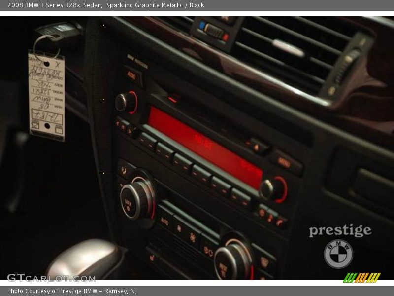 Sparkling Graphite Metallic / Black 2008 BMW 3 Series 328xi Sedan