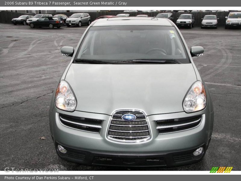 Seacrest Green Metallic / Gray 2006 Subaru B9 Tribeca 7 Passenger